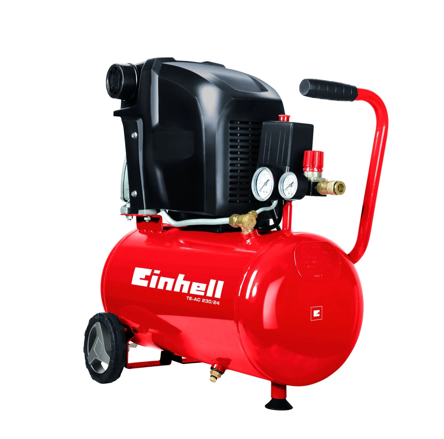 Einhell TE-AC 230/24 Compressor - 1500W - 8 Bar - 24L - 4010460 1 Einhell TE-AC 230/24 Compressor - 1500W - 8 Bar - 24L - 4010460