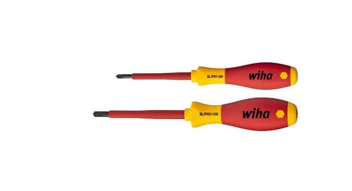 Wiha SB327S2 2-delige Schroevendraaierset SoftFinish Electric - 32281 1 Wiha SB327S2 2-delige Schroevendraaierset SoftFinish Electric - 32281