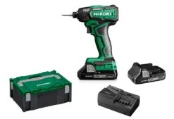 HiKOKI WH18DDWQZ 18V Li-Ion Accu Slagschroevendraaier Set (2x 3,0Ah) In HSC - 140Nm - 1/4" - Koolborstelloos
