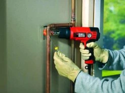 Black & Decker Black+Decker KX2200K Heteluchtpistool Incl. Accessoires In Koffer - 2000W -Makita || Bosch || Stanley Verkoop b7ee0c7bdd76df50124d33c258ec7246