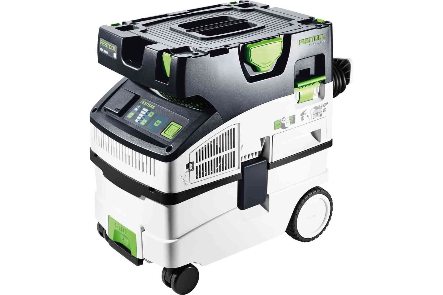Festool CTM MIDI I Stofafzuiger - 1200W - Klasse M - 15L - 574822 2 Festool CTM MIDI I Stofafzuiger - 1200W - Klasse M - 15L - 574822 - Afbeelding 2