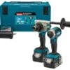Makita DLX2432TJ 18V Li-Ion Accu Boor-/schroefmachine (DDF486) & Slagschroevendraaier (DTD153) Combiset (2x 5.0Ah) In Mbox