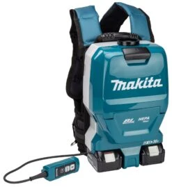 Makita DVC261TX11 2x18V Li-Ion Accu Rugstofzuiger Set (2x 5,0Ah) Incl. Accessoires - 120m³/uur - Koolborstelloos -Makita || Bosch || Stanley Verkoop bccd26f97145eb611192fb2777b378f5