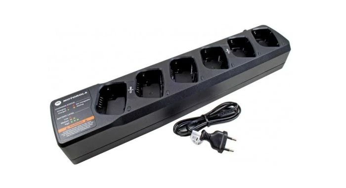 Motorola PMLN6385A 6-voudige Groepslader Voor Portofoon XT420/460 1 Motorola PMLN6385A 6-voudige Groepslader Voor Portofoon XT420/460