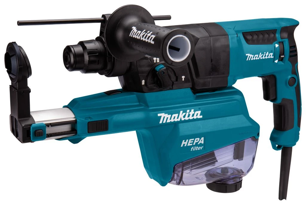 Makita HR2652J SDS-Plus Boorhamer Incl. Stofafzuiging In Mbox- 800W - 2,2J 1 Makita HR2652J SDS-Plus Boorhamer Incl. Stofafzuiging In Mbox- 800W - 2,2J