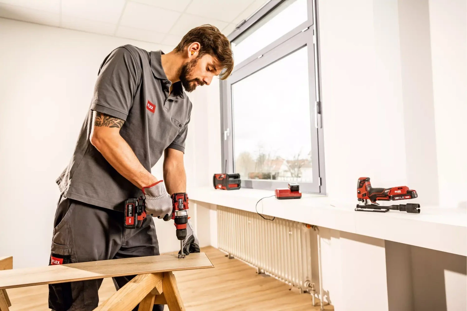 Flex DD 2G 18.0-EC 18V Li-ion Accu Schroef-/boormachine Body In L-Boxx - Koolborstelloos - 447498 3 Flex DD 2G 18.0-EC 18V Li-ion Accu Schroef-/boormachine Body In L-Boxx - Koolborstelloos - 447498 - Afbeelding 3