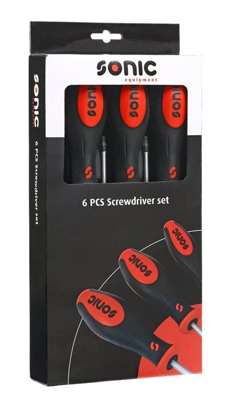 Sonic 600620 Schroevendraaierset TX-H - 6 Delig 2 Sonic 600620 Schroevendraaierset TX-H - 6 Delig - Afbeelding 2