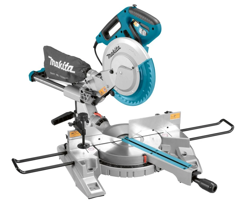 Makita LS1018LNX4 230V Radiaal Afkortzaag Incl. Onderstel (DEBWST06) - 1430W - 260 X 30mm 2 Makita LS1018LNX4 230V Radiaal Afkortzaag Incl. Onderstel (DEBWST06) - 1430W - 260 X 30mm - Afbeelding 2