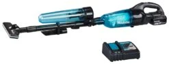 Makita DCL281FTCB 18V Li-ion Accu Steelstofzuiger Set (1x 5.0Ah) - Zwart