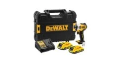 DeWALT DCF809D2T-QW 18V Compacte Accu Slagschroevendraaier Set (2x 2.0Ah) In TSTAK Koffer