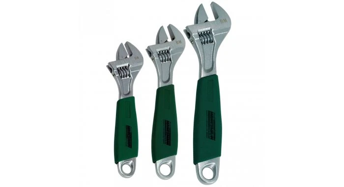 Brüder Mannesmann 19880 3-delige Verstelbare Moersleutelset 1 Brüder Mannesmann 19880 3-delige Verstelbare Moersleutelset