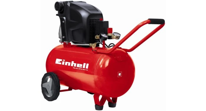 Einhell TE-AC 270/50/10 Compressor - 1800W - 10 Bar - 50L - 4010440 1 Einhell TE-AC 270/50/10 Compressor - 1800W - 10 Bar - 50L - 4010440