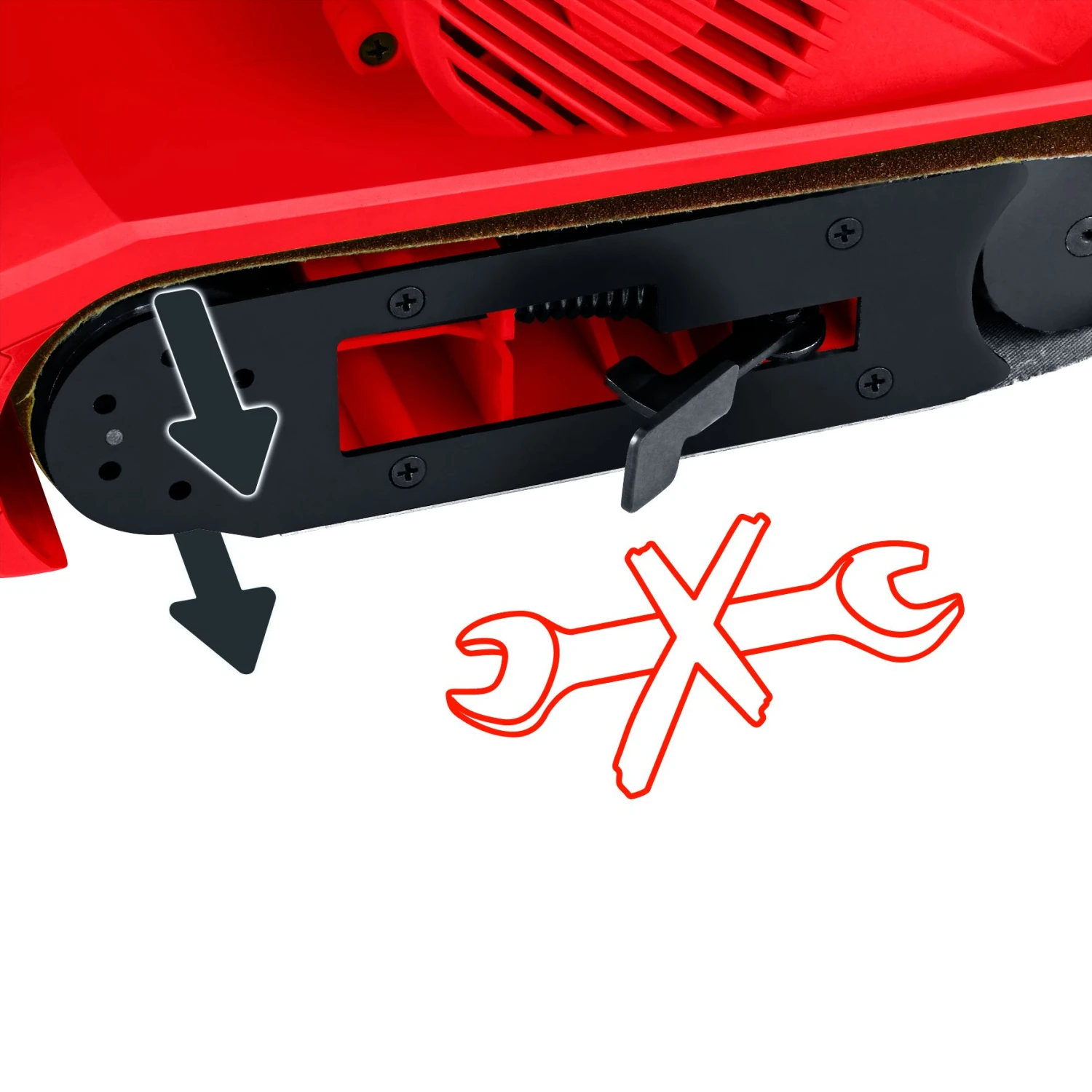 Einhell TC-BS 8038 Bandschuurmachine - 850W - 75 X 533mm - 4466260 2 Einhell TC-BS 8038 Bandschuurmachine - 850W - 75 X 533mm - 4466260 - Afbeelding 2