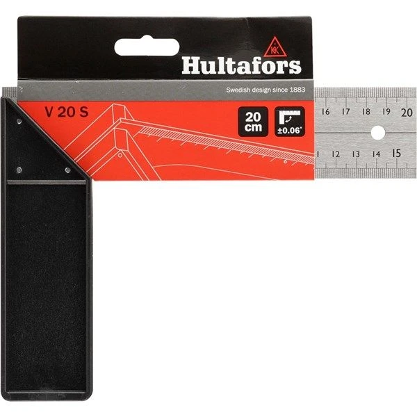 Hultafors V 20 S Winkelhaak Semi-Professional - 155 X 205mm - 310003 2 Hultafors V 20 S Winkelhaak Semi-Professional - 155 X 205mm - 310003 - Afbeelding 2