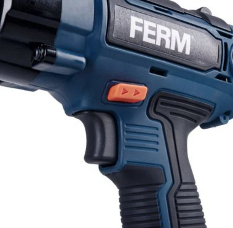 FERM CDM1127 18V Li-Ion Accu Slagmoersleutel Set (1x 4.0Ah Accu) In Koffer - 380Nm - 1/2" 2 FERM CDM1127 18V Li-Ion Accu Slagmoersleutel Set (1x 4.0Ah Accu) In Koffer - 380Nm - 1/2" - Afbeelding 2