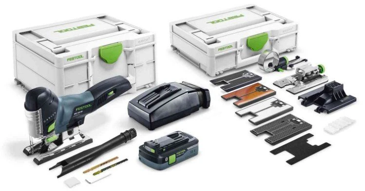 Festool CARVEX PSC 420 HPC4,0 EBI-Set 18V Li-Ion Accu Decoupeerzaagmachine Set (1x 4,0Ah) In Systainer - 120mm - 576523 1 Festool CARVEX PSC 420 HPC4,0 EBI-Set 18V Li-Ion Accu Decoupeerzaagmachine Set (1x 4,0Ah) In Systainer - 120mm - 576523