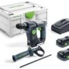 Festool BHC 18 HPC4,0 I-Plus 18V Li-Ion Accu Boorhamer Set (2x 4,0Ah) In Systainer - 1,8J - 68mm