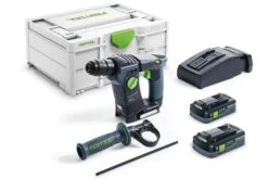 Festool BHC 18 HPC4,0 I-Plus 18V Li-Ion Accu Boorhamer Set (2x 4,0Ah) In Systainer - 1,8J - 68mm