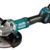 Makita GA038GT203 XGT 40V Max Li-Ion Accu Haakse Slijper Set (2x 5,0Ah) In Koffer - 230mm - Koolborstelloos