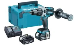 Makita DHP481RMJ 18V Li-Ion Accu Klopboor-/schroefmachine Set (2x 4.0Ah Accu) In Mbox - Koolborstelloos