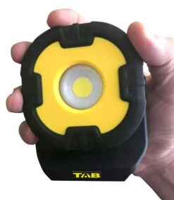 TAB Professional Lighting TAB88110 3,7V Li-Ion Accu LED Vuistlamp - 1200Lm - IP65 - Magnetisch
