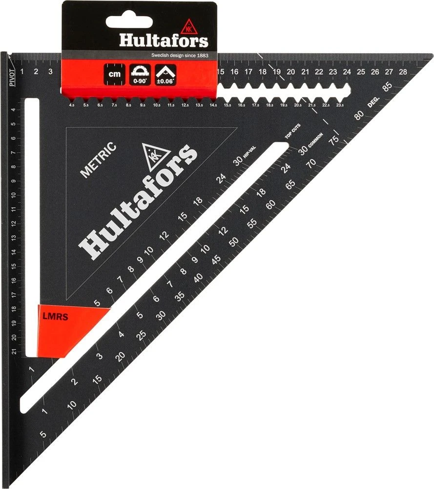 Hultafors LMRS Metric Rafter Square Groot - 30cm 2 Hultafors LMRS Metric Rafter Square Groot - 30cm - Afbeelding 2