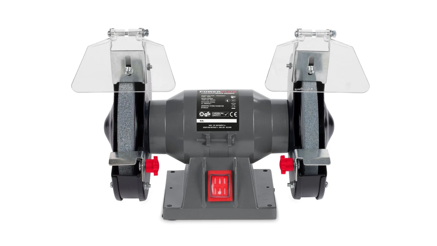 Powerplus POWE80080 Bankslijpmolen - 150W - 150mm 1 Powerplus POWE80080 Bankslijpmolen - 150W - 150mm