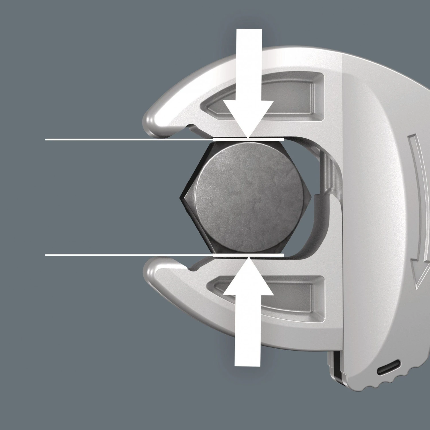 Wera 05020100001 6004 Joker S Zelfinstellend Steeksleutel - 10 - 13 Mm 3 Wera 05020100001 6004 Joker S Zelfinstellend Steeksleutel - 10 - 13 Mm - Afbeelding 3