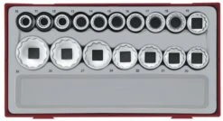 Teng Tools TT1217 17-delige Doppenset - 12-kant - 1/2" - 3570207