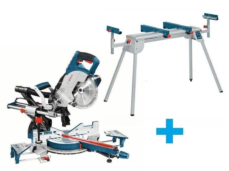 Bosch GCM 8 SDE Telescopisch Afkort- En Verstekzaagmachine Met Stofafzuiging + GTA 2600 - 1600W - 216 X 30mm 1 Bosch GCM 8 SDE Telescopisch Afkort- En Verstekzaagmachine Met Stofafzuiging + GTA 2600 - 1600W - 216 X 30mm