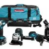 Makita DLX8026TW1 18V Li-Ion 8-delige Comboset (3 X 5,0Ah) In Tas
