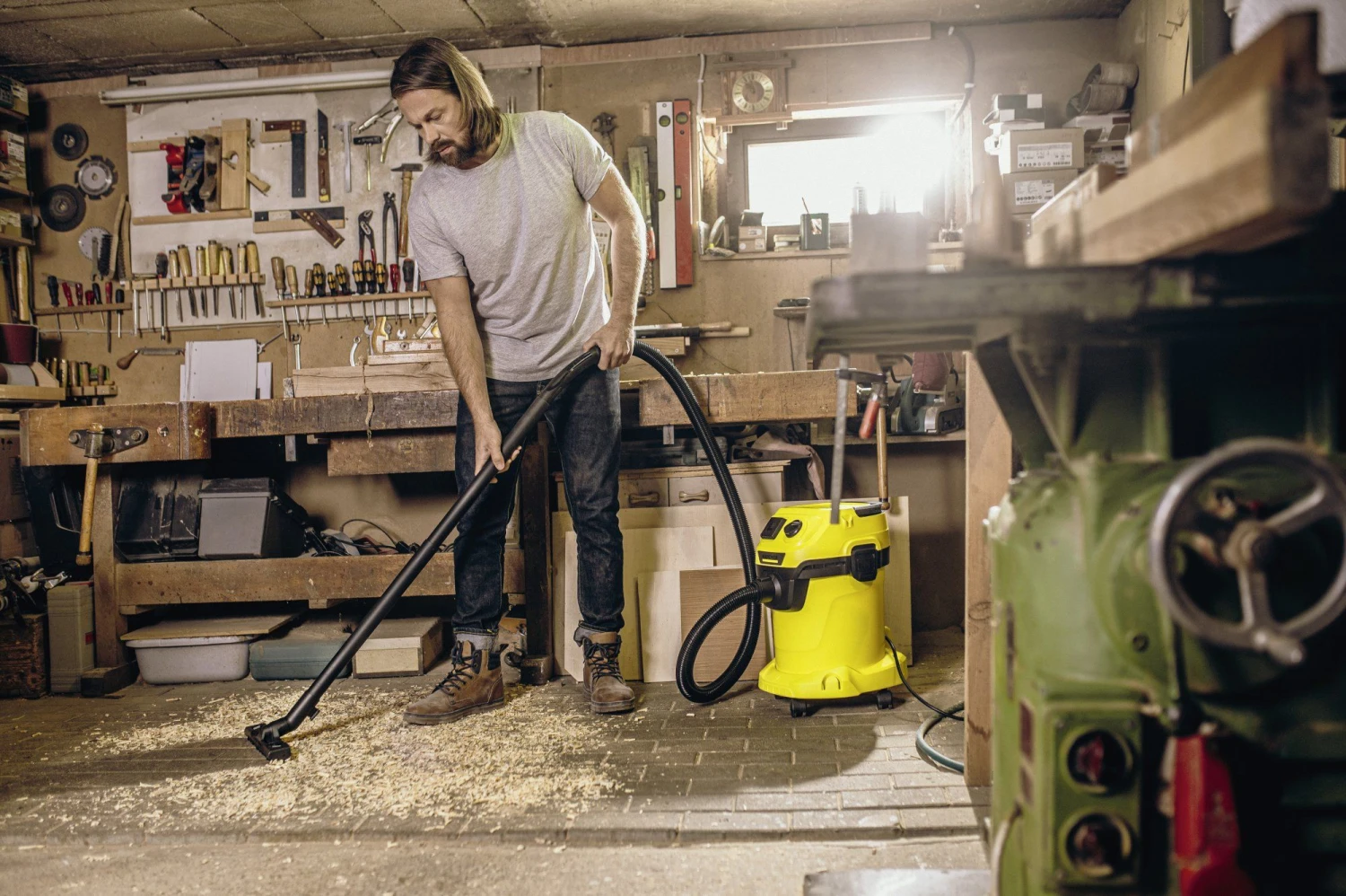 Karcher Kärcher WD 3 P V-17/4/20 Nat- En Droogzuiger - 1000W 4 Karcher Kärcher WD 3 P V-17/4/20 Nat- En Droogzuiger - 1000W - Afbeelding 4