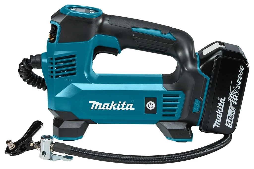 Makita DMP180RT 18V Li-Ion Luchtpomp Set (1x 5,0 Ah) - 8,3 Bar 2 Makita DMP180RT 18V Li-Ion Luchtpomp Set (1x 5,0 Ah) - 8,3 Bar - Afbeelding 2