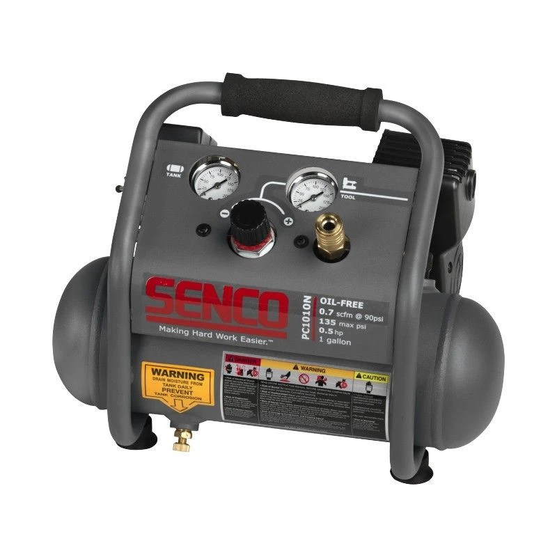 Senco PC1010NEU Compressor - 300W - 9 Bar - 3,8L 1 Senco PC1010NEU Compressor - 300W - 9 Bar - 3,8L