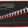Sonic 601401 Ringsteeksleutel Set In Etui - 14 Delig