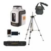 Laserliner SmartLine-Laser 360° Set Kruislijnlaser Incl. Statief En Ontvanger In Tas - Rood - 2 Lijnen - 30m - 081.118B