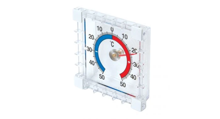 Silverline 985719 Binnen/buiten Opplakthermometer - 50°C Tot +50°C 1 Silverline 985719 Binnen/buiten Opplakthermometer - 50°C Tot +50°C
