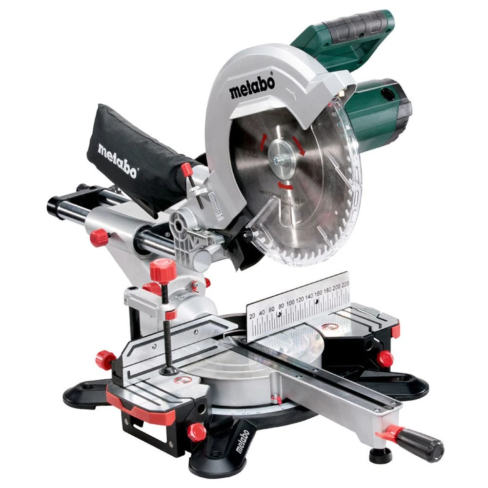 Metabo KGS 305 M Afkortzaag Incl. Onderstel (KSU 401) - 2000W - 305 X 30mm - 690862000 2 Metabo KGS 305 M Afkortzaag Incl. Onderstel (KSU 401) - 2000W - 305 X 30mm - 690862000 - Afbeelding 2