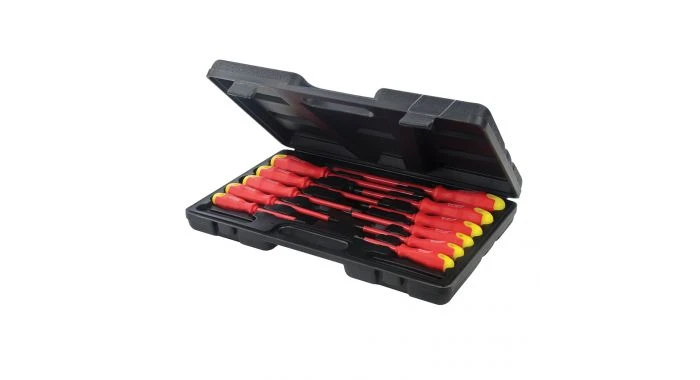 Silverline 918535 11-delige Schroevendraaierset - Geïsoleerd - Softgrip 1 Silverline 918535 11-delige Schroevendraaierset - Geïsoleerd - Softgrip
