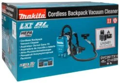 Makita DVC261TX11 2x18V Li-Ion Accu Rugstofzuiger Set (2x 5,0Ah) Incl. Accessoires - 120m³/uur - Koolborstelloos -Makita || Bosch || Stanley Verkoop df73286c3cf524750ee2a0a9e14908d0