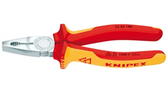 Knipex 306180 VDE Kracht Combinatietang - 180mm 1 Knipex 306180 VDE Kracht Combinatietang - 180mm