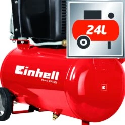 Einhell TE-AC 230/24 Compressor - 1500W - 8 Bar - 24L - 4010460 11 Einhell TE-AC 230/24 Compressor - 1500W - 8 Bar - 24L - 4010460 -Makita || Bosch || Stanley Verkoop e04945dfd61a47268cc864ec6d7f823c