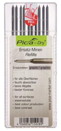 Pica 3030 Dry Longlife Markeerpotlood Incl. Dry Navulling - Grafiet (100st) -Makita || Bosch || Stanley Verkoop e0707d04d048b861cac1f39752b25758 1