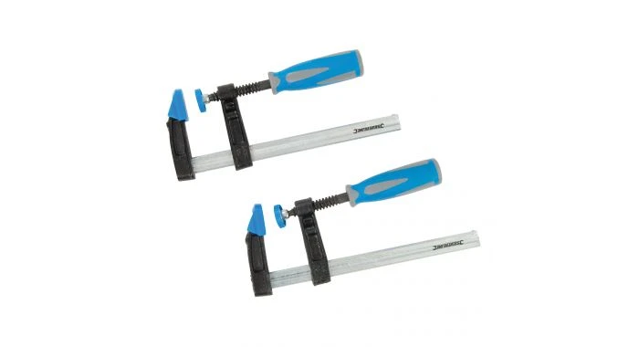 Silverline 590588 2 Delige F-klemmen Set - 150 X 50mm 1 Silverline 590588 2 Delige F-klemmen Set - 150 X 50mm