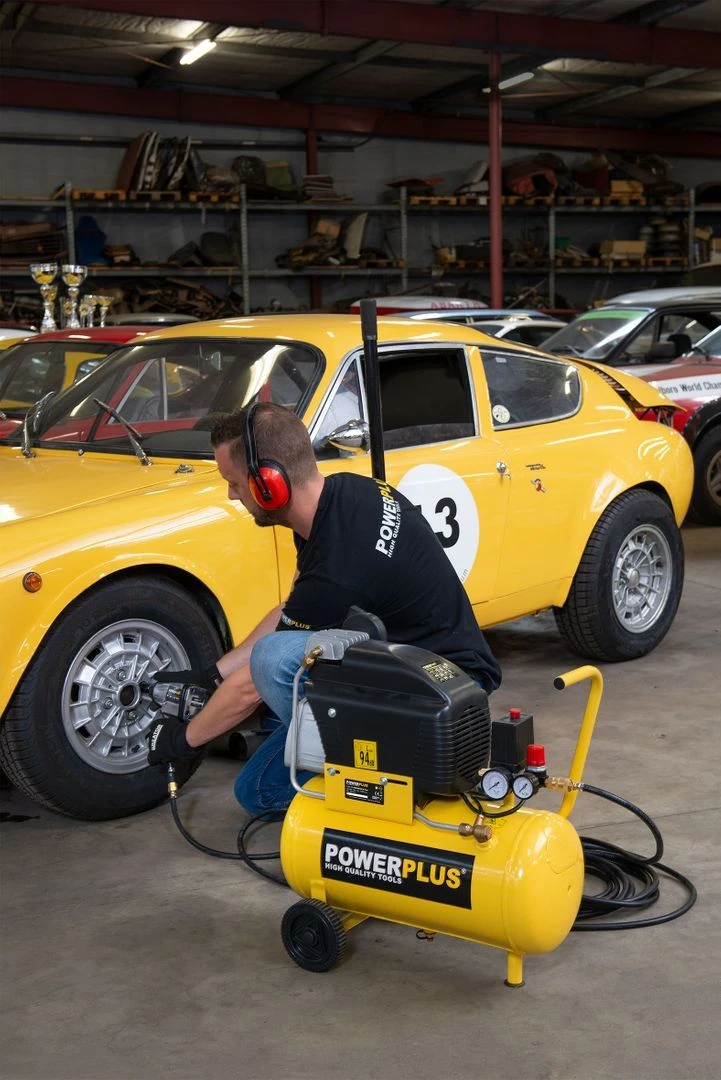 Powerplus POWX1760 Compressor - 1500W - 50L - Olie 6 Powerplus POWX1760 Compressor - 1500W - 50L - Olie - Afbeelding 6