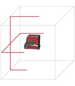 Levelfix CL202R Zelfnivellerende Kruislijnlaser In Tas - Rood - 40m -Makita || Bosch || Stanley Verkoop e4e4b0082c429e5f1e5908211ab18621