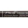 Pica PI52252 Classic Permanent Marker - Rond - Wit - 1-4mm