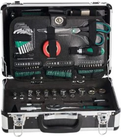 Brüder Mannesmann 29067 Gereedschapset In Aluminium Koffer - 90-delig -Makita || Bosch || Stanley Verkoop e6847bece3202dfce9cf7d6c797e38b4