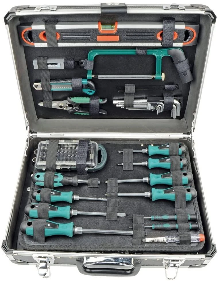 Brüder Mannesmann 29078 Gereedschapset In Koffer - 160-delig 2 Brüder Mannesmann 29078 Gereedschapset In Koffer - 160-delig - Afbeelding 2