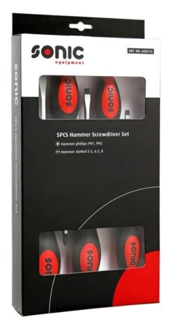 Sonic 600514 Slagvaste Schroevendraaierset - 5 Delig -Makita || Bosch || Stanley Verkoop e6d7b167e6d7a3465e0268e1d10dcf3a